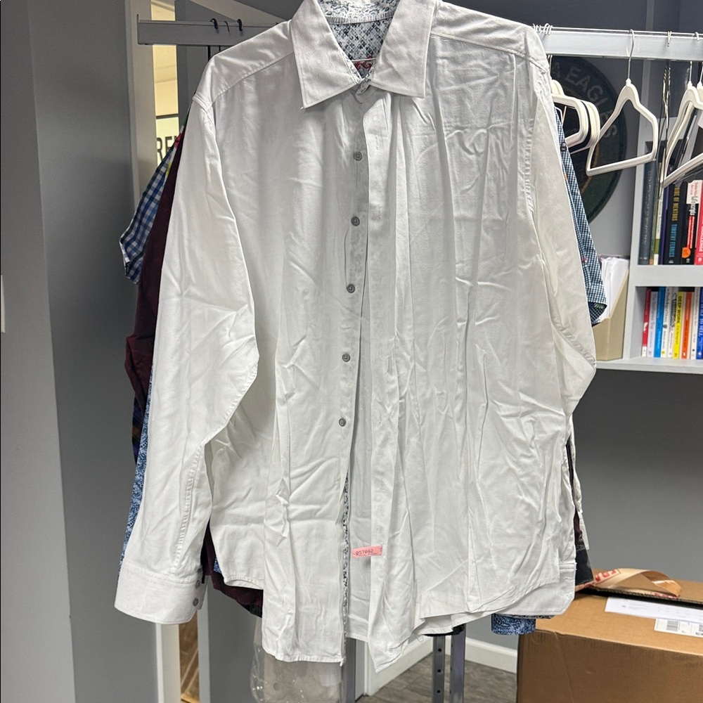 Robert Graham White Dress Shirt